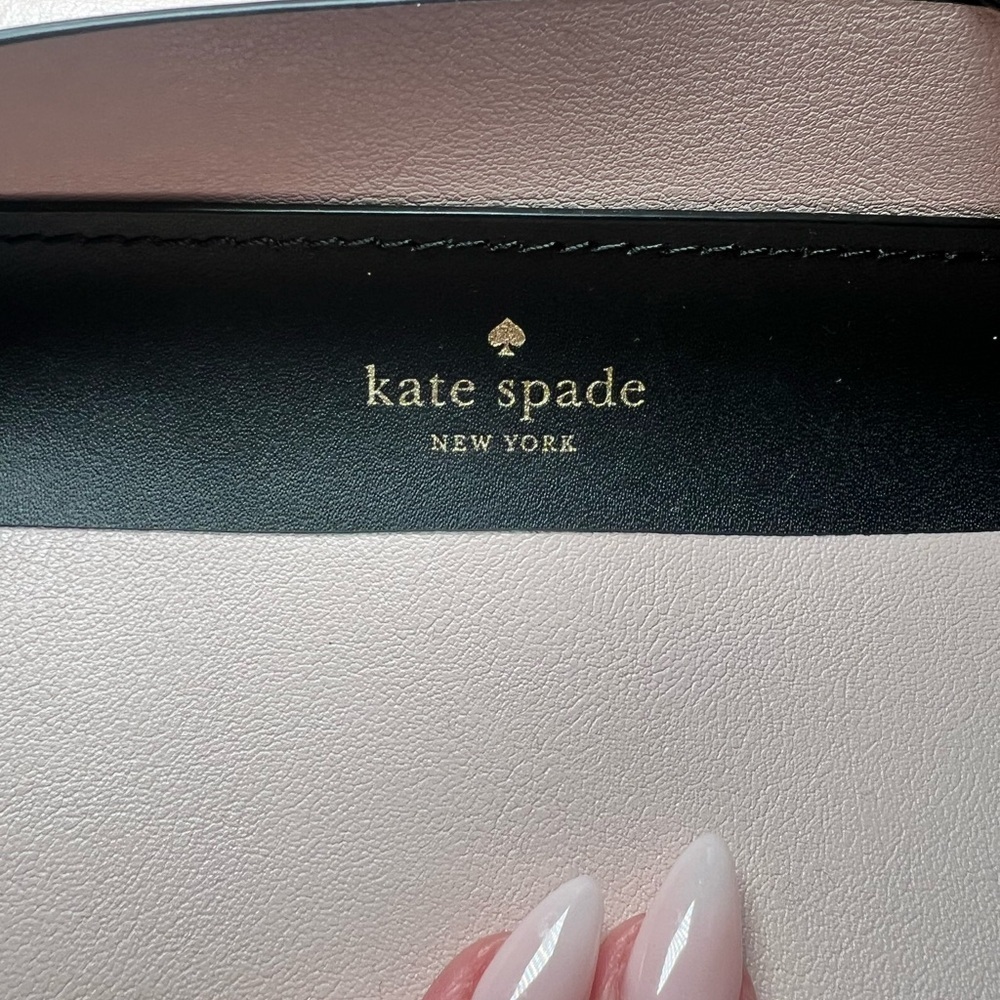 ♠️ kate Spade Black Leather Crossbody - Picture 7 of 7